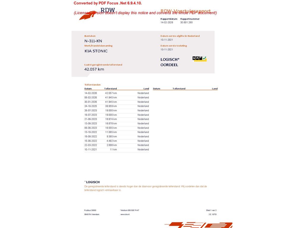 Kia Stonic 1.0 T-GDi MHEV 100pk ComfortLine afbeelding